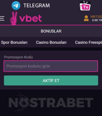 vbet bonus kodu